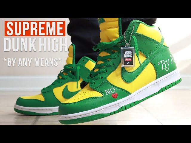 Supreme X Nike Dunk High SB 