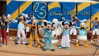 Disney Cruise Line's 25th Silver Anniversary at Sea - "Mickey's Sail-A-Wave Party!" on Disney Magic