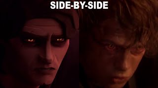 SIDE-BY-SIDE: CLONE WARS: BATTLE OF THE HEROES & REVENGE OF THE SITH