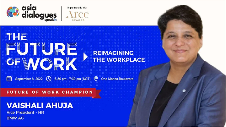 Vaishali Ahuja at #SpeakIn #AsiaDialogues Future o...