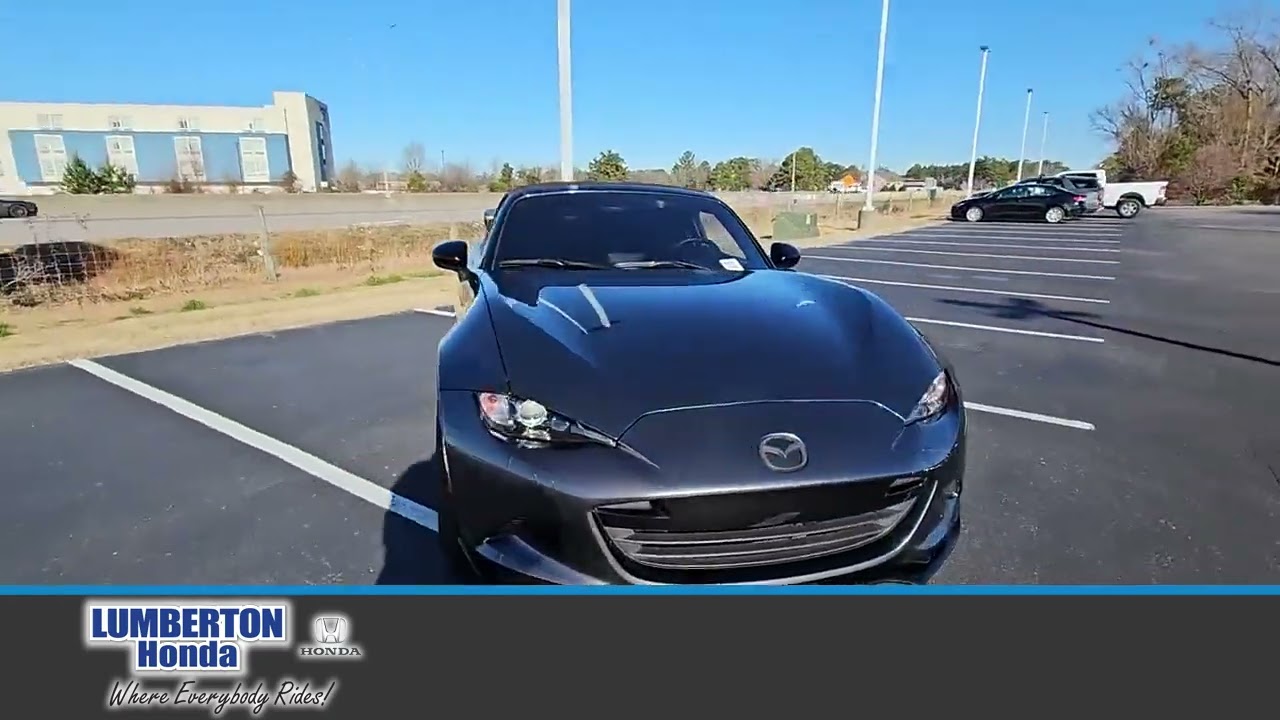 SOLD - USED 2021 MAZDA MIATA CLUB MANUAL at Lumberton Honda (USED) 