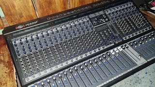 Unboxing | JOSON SPIDER 24 Audio Mixer | 7 Auxilliary