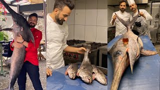 TURKİSH SEAFOOD KEBAP. By chef Faruk GEZEN. [balık adana]