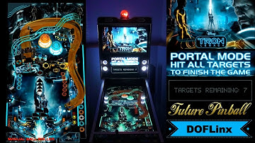 DOFLinx: Tron Legacy (Ultimate), SLAMT1LT - Original! Future Pinball, Amazing cabinet effects!