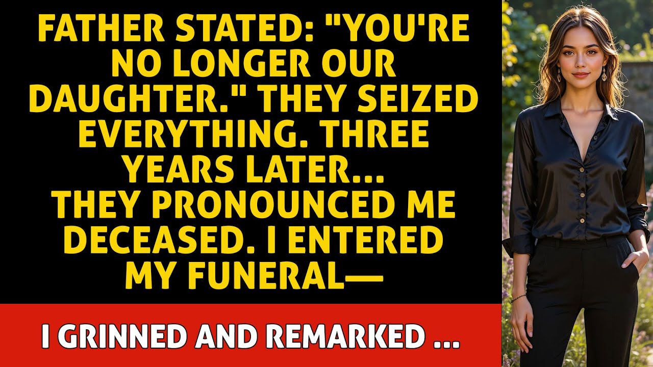 Family read my obituary at the funeral;then I walked in,shocking them