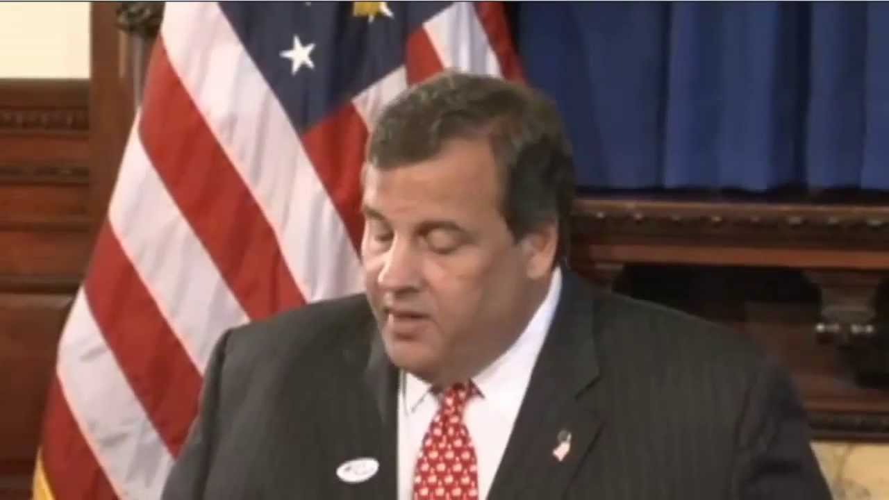 Chris Christie Calls For Special Election For Senate Seat - June 4, 2013