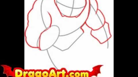 How to draw Juggernaut, step by step