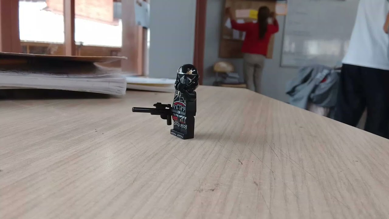Stop motion in school with 