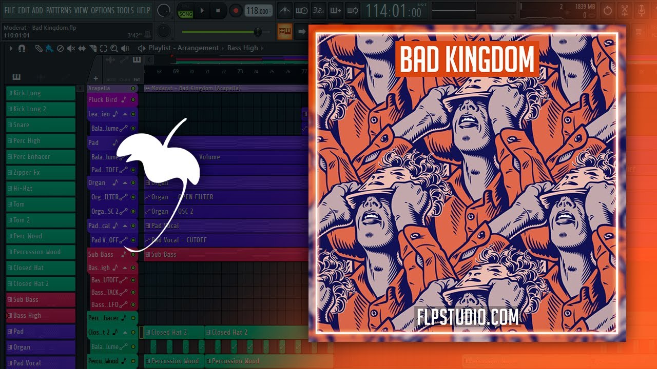Moderat - Bad Kingdom (FL Studio Remake)