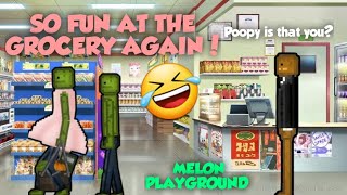 POOPY'S ANOTHER FUN AND EXCITING ADVENTURES AT THE GROCERY STORE WITH SPECIAL GUEST MR.PUMP