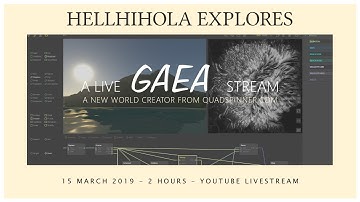 GAEA landscape and height map maker