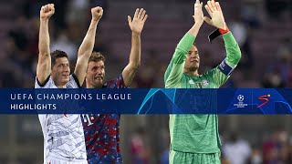 UEFA Champions League | FC Barcelona v Bayern Munich | Highlights