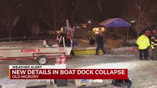Coast Guard to investigate boat dock collapse in Old Hickory