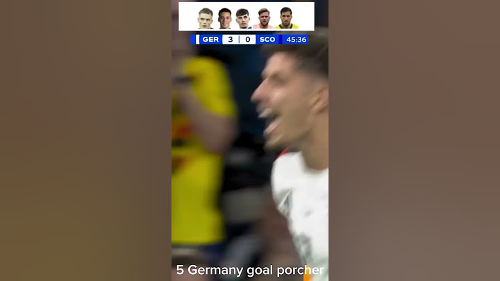 EURO 2024: Germany vs Scotland goal porcher #euro2024 #highlights #shorts