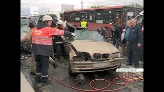 Очевидцы смертельной аварии на Коммунальном мосту рассказали, как произошло ДТП