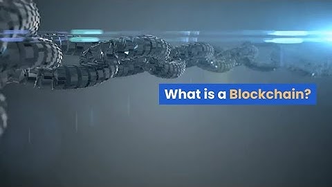 #OneMinuteBlockchain What is a Blockchain?