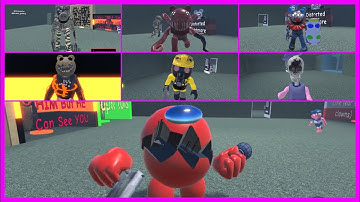 ALL JUMPSCARES in "Accurate Piggy The Result Of Isolation Concepts" by Saysmond