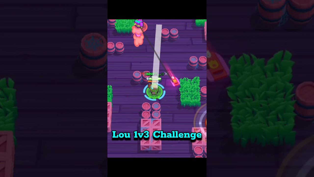 Lou 1v3 Challenge 😴🧊