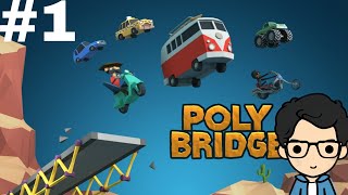 Poly bridge gameplay #1 un jeu génial (ancienne vidéo)