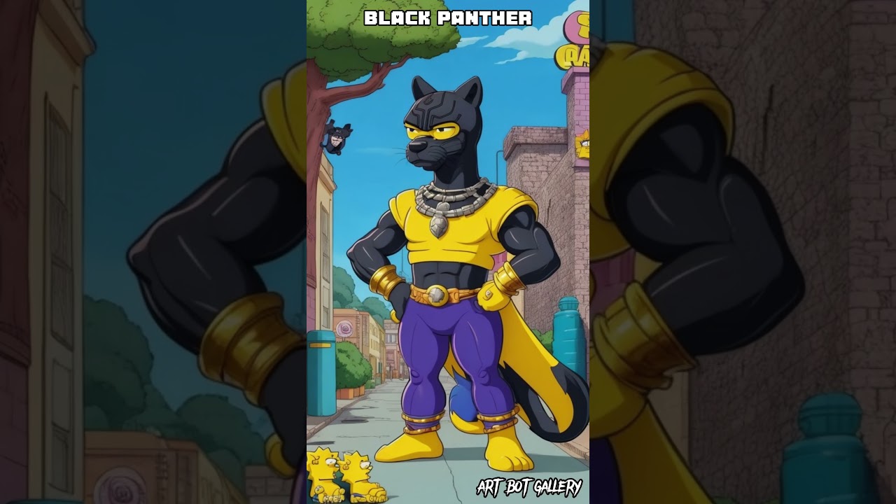 Simpsons Superheroes: Epic Springfield Crossover | The Simpsons Fan Animation