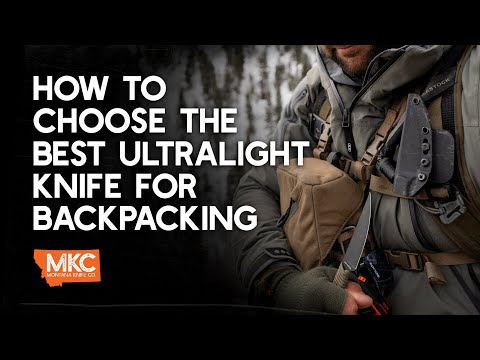 How to Choose the Best Ultralight Knife for Backpacking