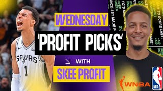 Knicks vs Spurs  Game 1 Picks + WNBA Best Bets | Profit Picks 6/3