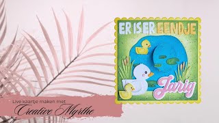 Live knutselen met Carlijn Design snijmallen 