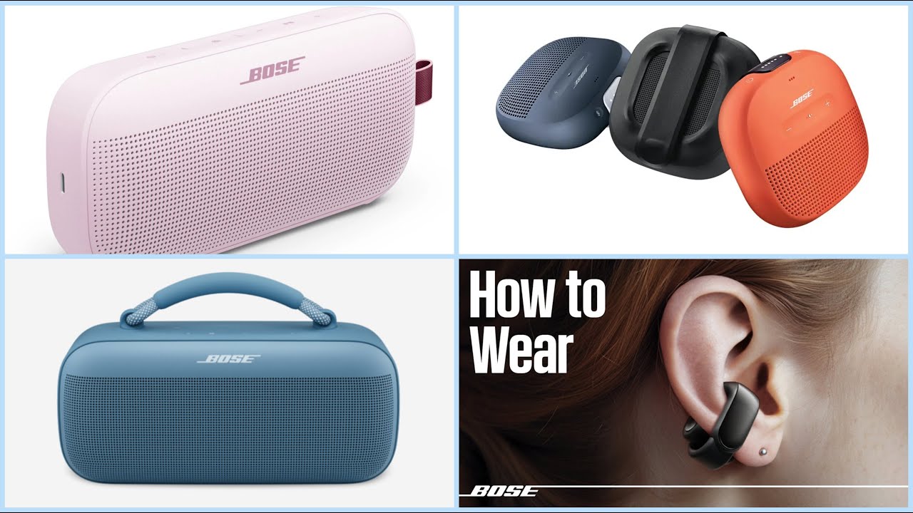 BOSE 할인 | IP67 방수 스피커 3종 + 울트라 오픈 이어버드