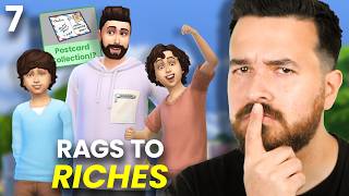 I tried to do the Postcard collection in Rags to Riches (Part 7)