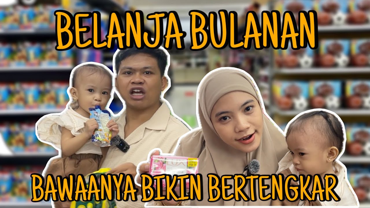 BELANJA BULANAN KELUARGA CHI N CANG!!