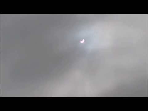 Eclipse March 20th 2015 Cornwall. (Time Lapse)