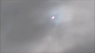 Eclipse March 20th 2015 Cornwall. (Time Lapse)