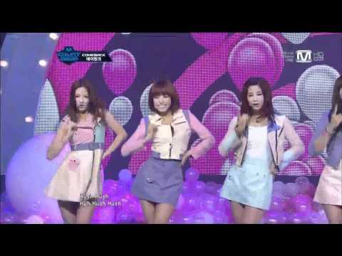 [HD] Performance 120510 A Pink - April 19th + HUSH (Comeback 1st Stage)