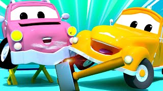 Tom the Tow Truck -  Special back to school - Baby Pickle’s in a Crash - Car City ! Trucks Cartoons screenshot 3