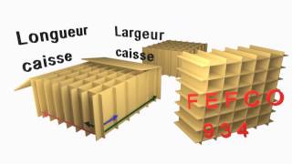 Croisillon carton FEFCO 0934