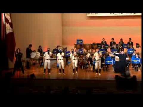 柳川高等学校吹奏楽部 2012年 野球応援曲メドレー