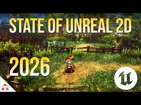 Video thumbnail: Making 2D Games with Unreal Engine 5 in 2026