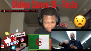 ALGERIAN RAP REACTION Didine Canon 16 - Tesla (Official Freestyle Music Video) | LMERicoTv Reaction