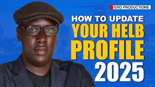 HOW TO UPDATE YOUR HELB PROFILE FOR SUBSEQUENT HELB LOAN APPLICATION screenshot 1