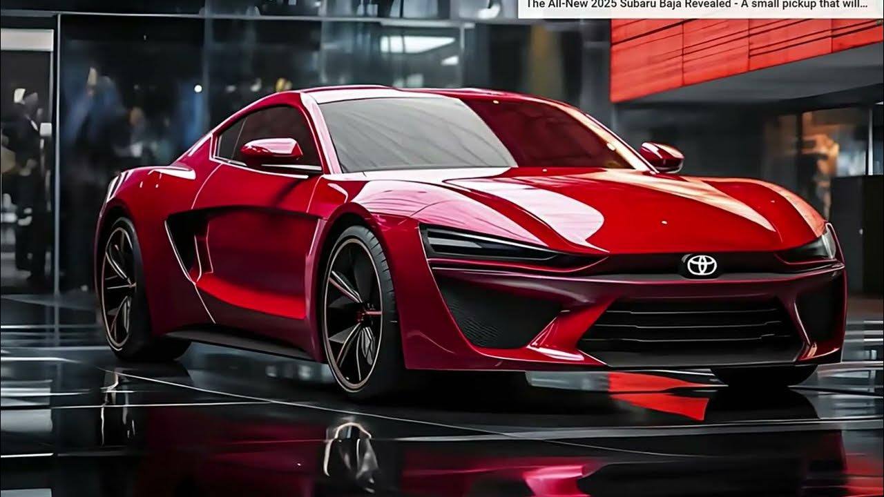 Revived 2025 Toyota MR2 Gets Stylish Unofficial Design, Low MSRP, and