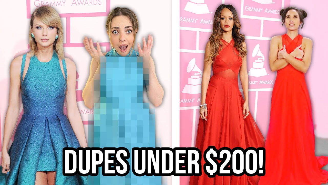 knock off red carpet dresses Trying Red Carpet Dress KNOCK-OFFS?! *Beyonce, Taylor Swift & More*