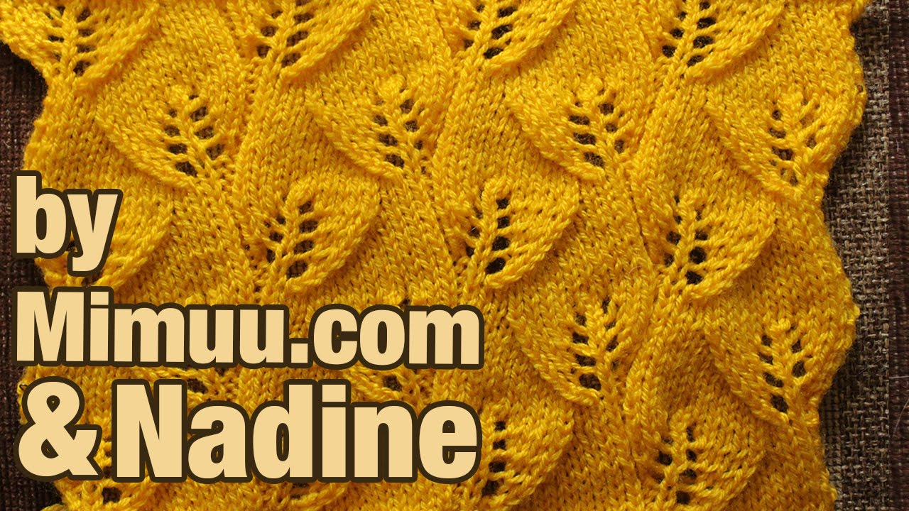 Overlapping Leaves | Pattern Leafy Columns. - YouTube