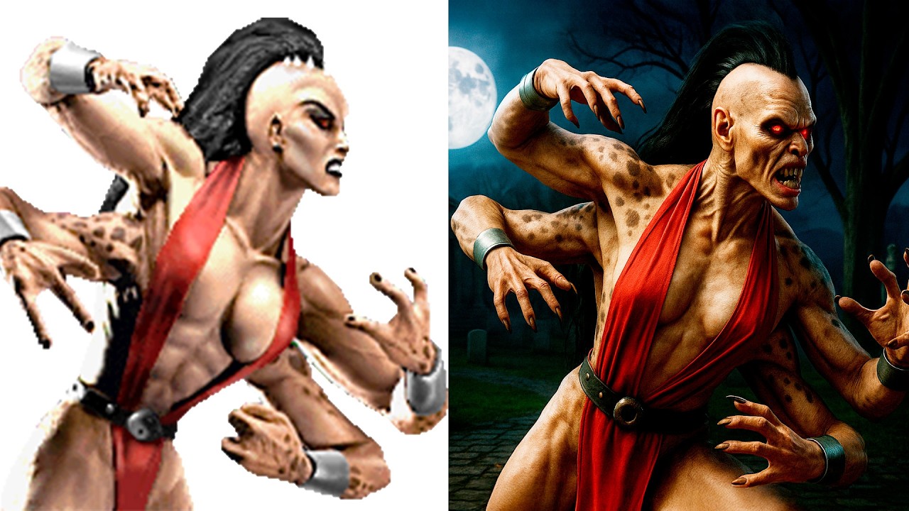 Mortal Kombat Trilogy Characters in REAL Life (AI Generated). Scorpion, Sub-Zero, Liu Kang, Raiden
