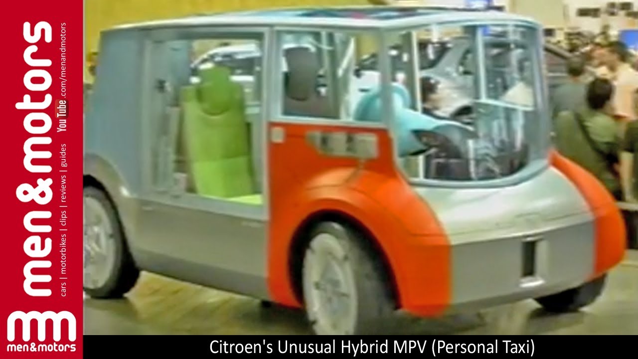 Citroen's Unusual Hybrid MPV (Personal Taxi)