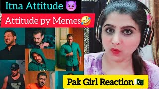 Pak Girl React to Salman Khan Attitude || Sigma Rules||Thuglife || Agression