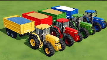 COLORS OF LOADER!!TRACTORT TROLLEY IN FS22 I FARMING SIMULATOR 22I I