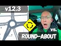 You wont believe what teslas fsd v123 does in roundabouts