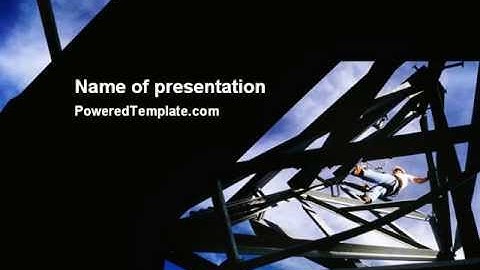 Power Transmission PowerPoint Template by PoweredTemplate.com