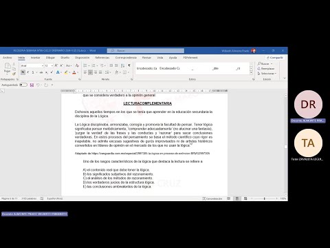 Filosofía - Semana