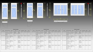 THREE DIFFERENT WAYS TO MAKE DOOR AND WINDOW LEGENDS